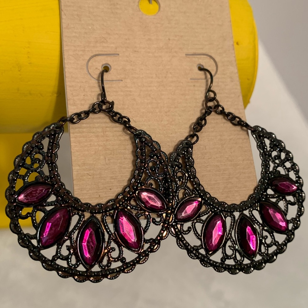 ROUND FILIGREE EARRINGS